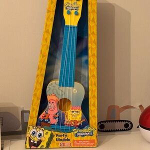 SpongeBob SquarePants Yellow and Blue Party Ukulele